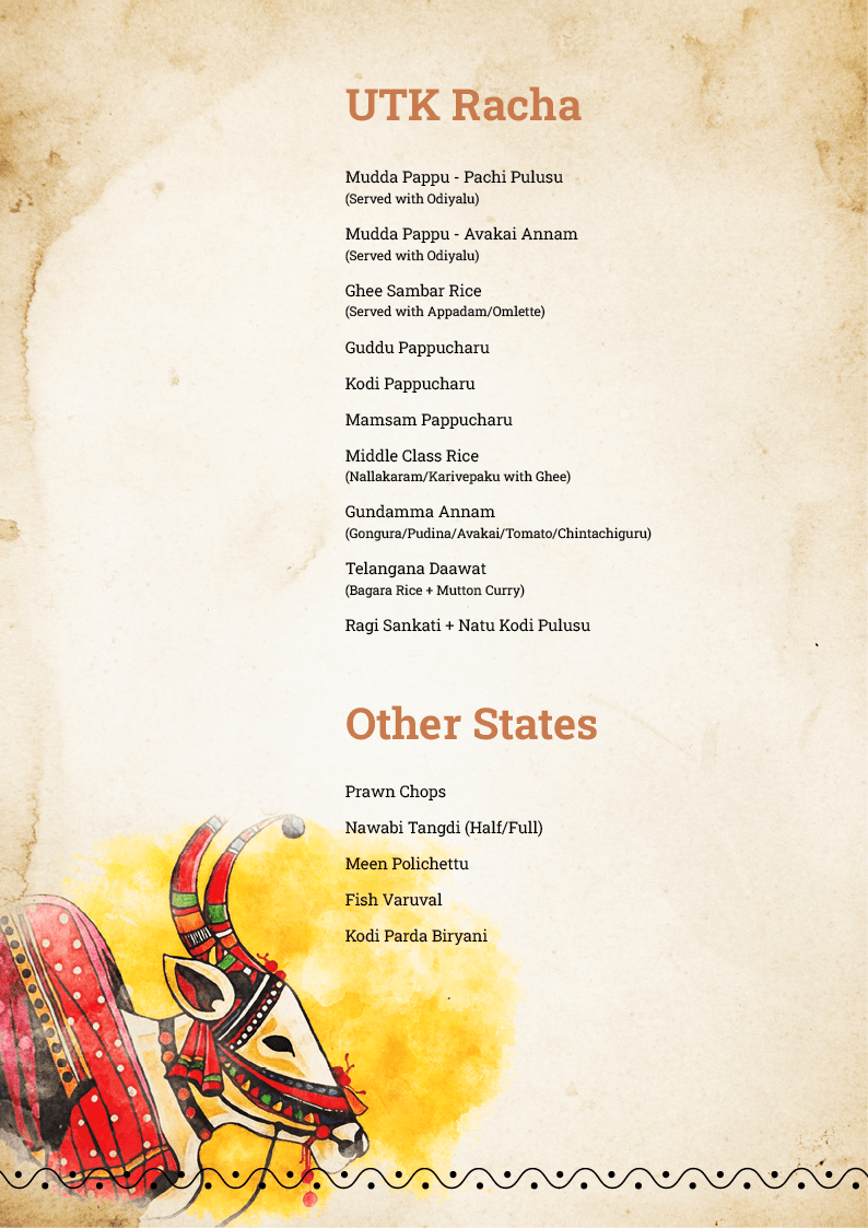 United Telugu Kitchen Vijayawada